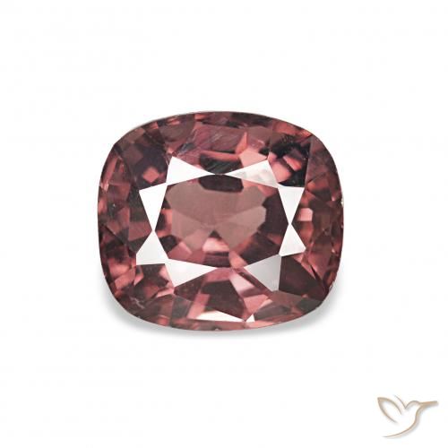 1.00ct Rouge foncé Spinelle, Coussin, VVS-VS