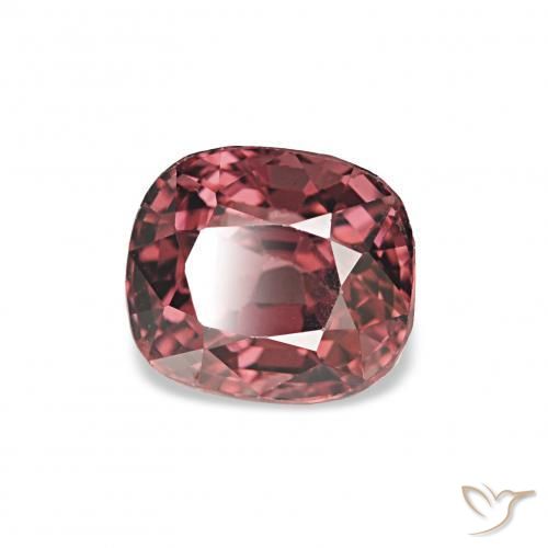 Spinelle Ton rouge écarlate naturelle Coussin, 1.09 ct, VS