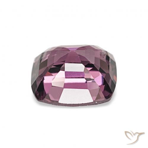 Spinelle Violet rougeâtre naturelle Coussin, 1.58 ct, VVS-VS