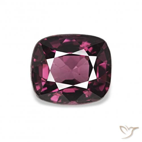 1.17ct Pourpre foncé Spinelle, Coussin, VVS-VS