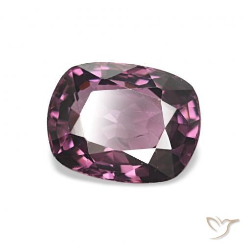 Spinelle Pourpre moyen naturelle Coussin, 1.43 ct, VVS-VS