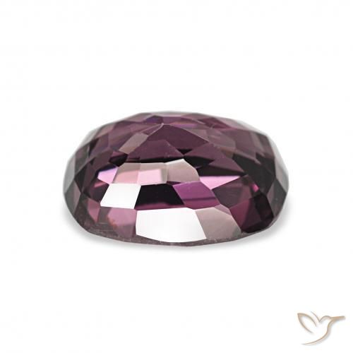 Spinelle Pourpre moyen naturelle Coussin, 1.43 ct, VVS-VS