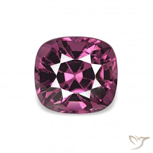 1.12ct Violet rougeâtre Spinelle, Coussin, VVS-VS