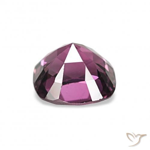 Spinelle Violet rougeâtre naturelle Coussin, 1.12 ct, VVS-VS