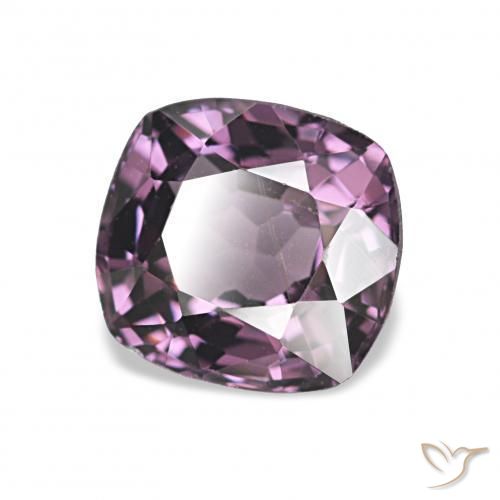 Spinelle Pourpre moyen naturelle Coussin, 1.36 ct, VVS-VS