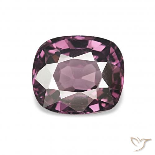 1.24ct Pourpre moyen Spinelle Pierres précieuses, Coussin, VVS