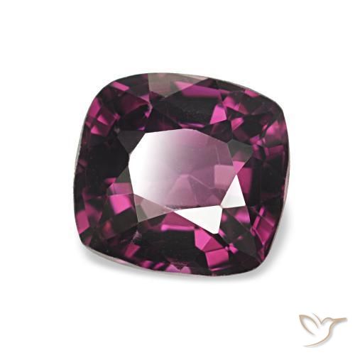 Spinelle Rouge Rapberry naturelle Coussin, 1.13 ct, VVS
