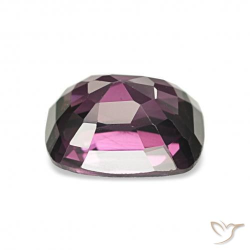 Spinelle Violet foncé naturelle Coussin, 1.69 ct, VVS