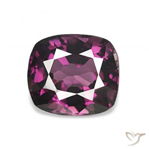 1.28ct Violet foncé Spinelle, Coussin, VVS