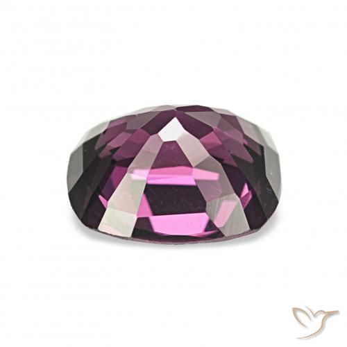 Spinelle Violet foncé naturelle Coussin, 1.28 ct, VVS