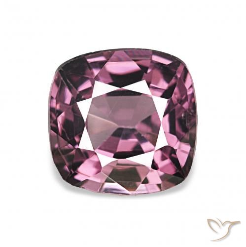 1.40ct Pourpre prune Spinelle Pierres précieuses, Coussin, VVS