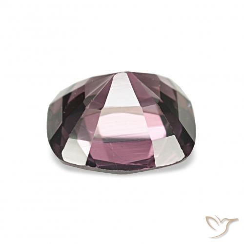 Spinelle Pourpre prune naturelle Coussin, 1.40 ct, VVS