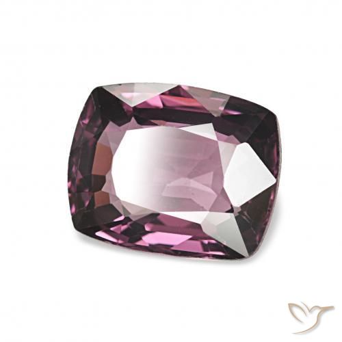 Spinelle Violet foncé naturelle Coussin, 1.51 ct, VVS