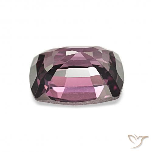 Spinelle Violet foncé naturelle Coussin, 1.51 ct, VVS