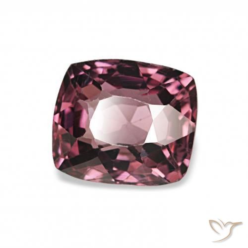 Spinelle Rose magenta foncé naturelle Coussin, 1.06 ct, VVS
