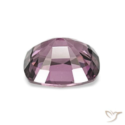 Spinelle Violet foncé naturelle Coussin, 1.10 ct, VS