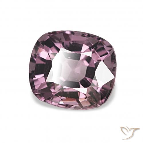 Spinelle Pourpre prune naturelle Coussin, 1.41 ct, VS