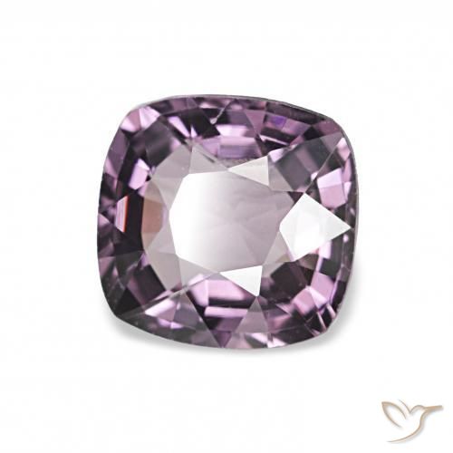 Spinelle Pourpre noirâtre naturelle Coussin, 1.01 ct, VS