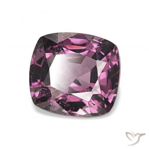 Spinelle Pourpre moyen naturelle Coussin, 1.46 ct, VS