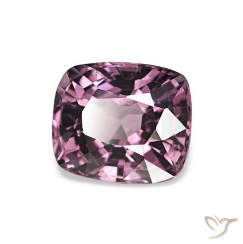 Spinelle Medium Dark-Purple naturelle Coussin, 1.18 ct, VS
