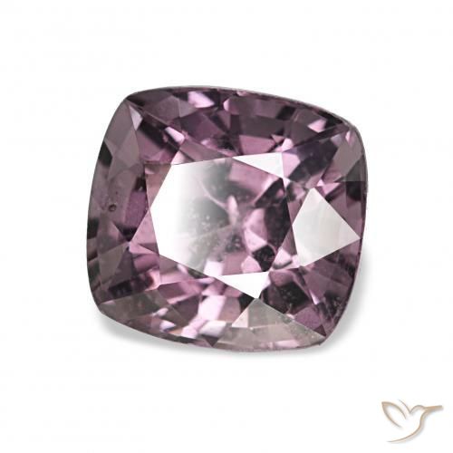 Spinelle Ton mauve profond naturelle Coussin, 1.75 ct, VS