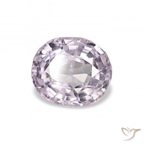 Spinelle Violet moyen naturelle ovale, 0.64 ct, VS