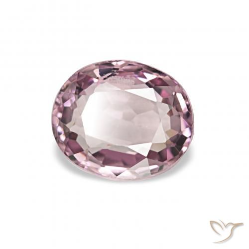 Spinelle Medium Dark-Purple naturelle ovale, 0.67 ct, VVS-VS