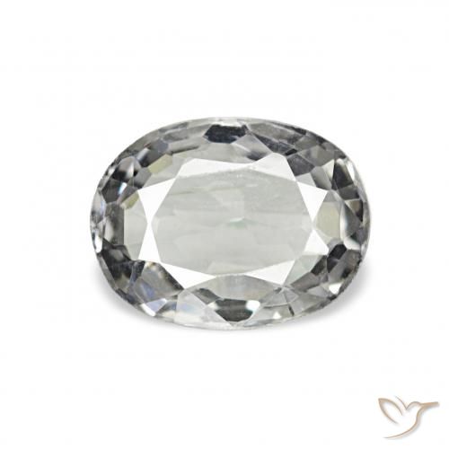 0.56ct Gris léger Spinelle Pierres précieuses, ovale, VS