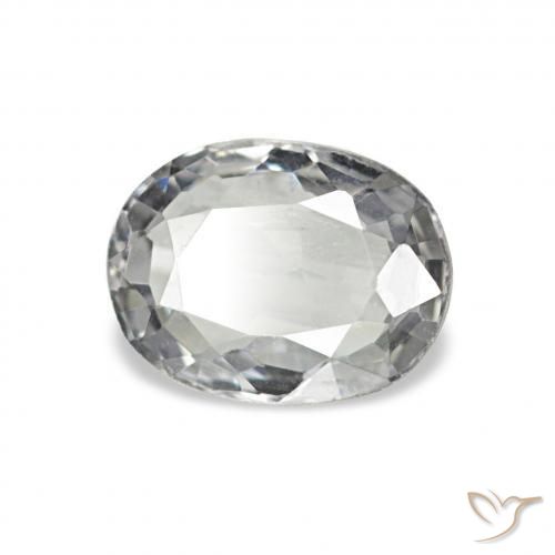 Spinelle Gris léger naturelle ovale, 0.56 ct, VS