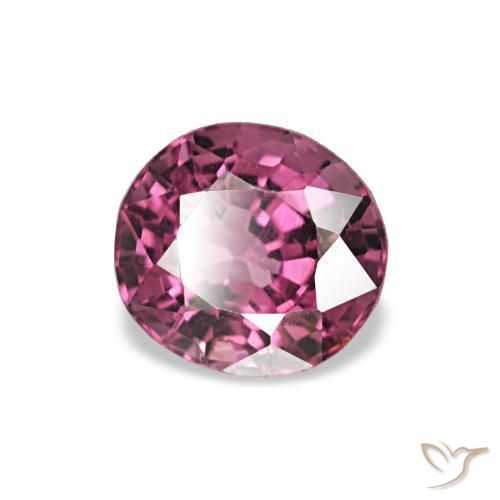 Spinelle Rouge Rapberry naturelle ovale, 0.62 ct, VVS-VS