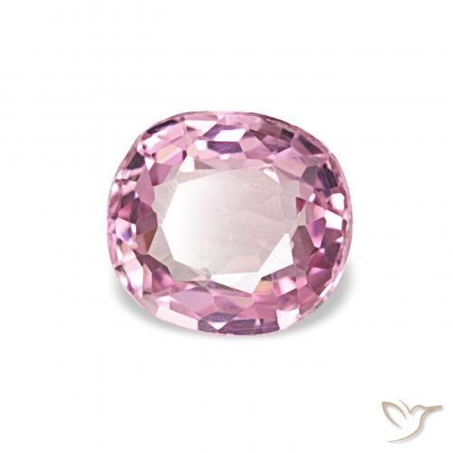 Spinelle Rose bubblegum naturelle Coussin, 0.52 ct, VVS-VS