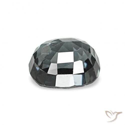 Spinelle Gris foncé naturelle Coussin, 0.71 ct, VVS-VS