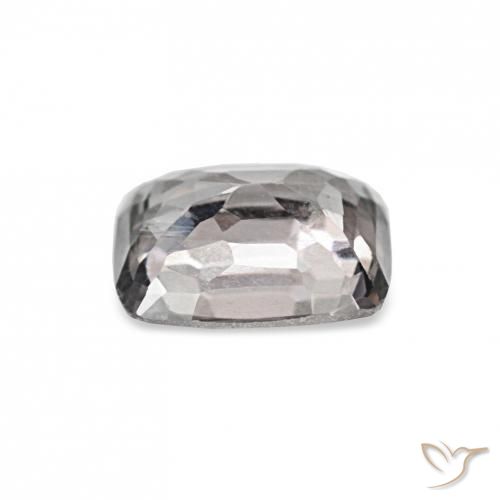 Spinelle Gris très clair naturelle Coussin, 0.73 ct, VVS-VS