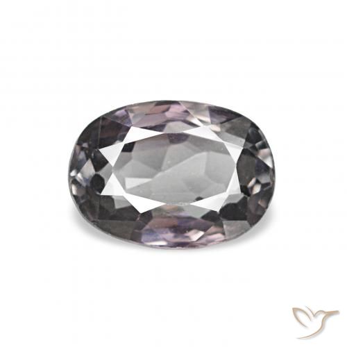 Spinelle Purplish Grey naturelle ovale, 0.62 ct, VVS-VS