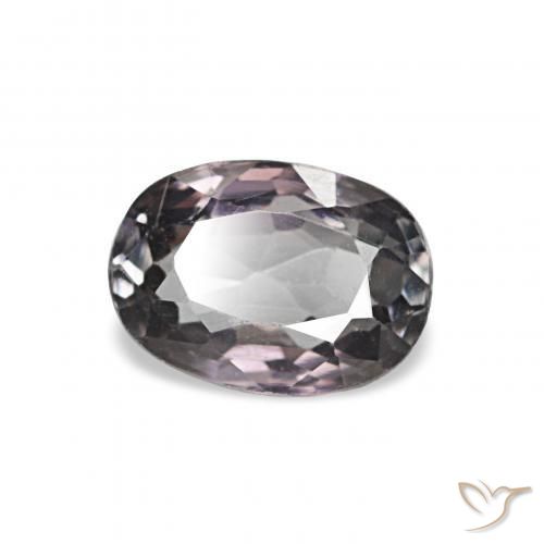 Spinelle Purplish Grey naturelle ovale, 0.62 ct, VVS-VS
