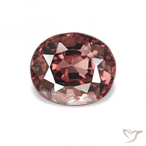0.80ct Rouge foncé Spinelle, ovale, VS-SI