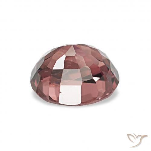 Spinelle Rouge foncé naturelle ovale, 0.80 ct, VS-SI