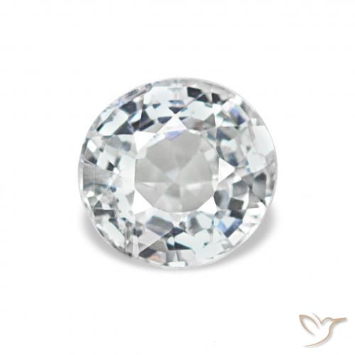 0.73ct Blanc bleuâtre Spinelle, Tour, VS