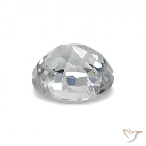 Spinelle Blanc bleuâtre naturelle Tour, 0.73 ct, VS