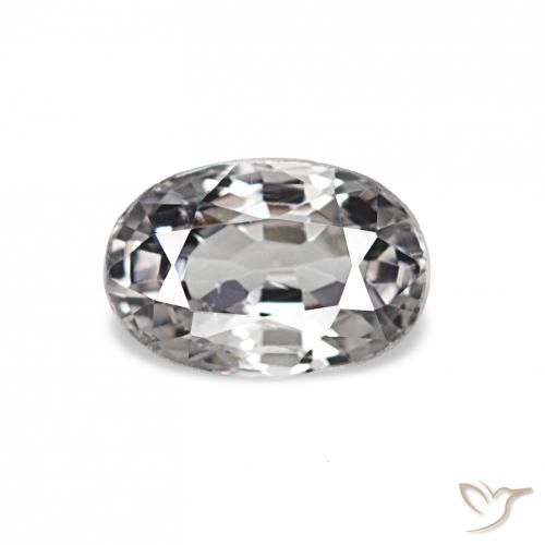 0.77ct Gris léger Spinelle, ovale, VS
