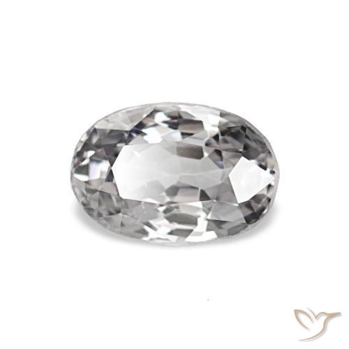 Spinelle Gris léger naturelle ovale, 0.77 ct, VS