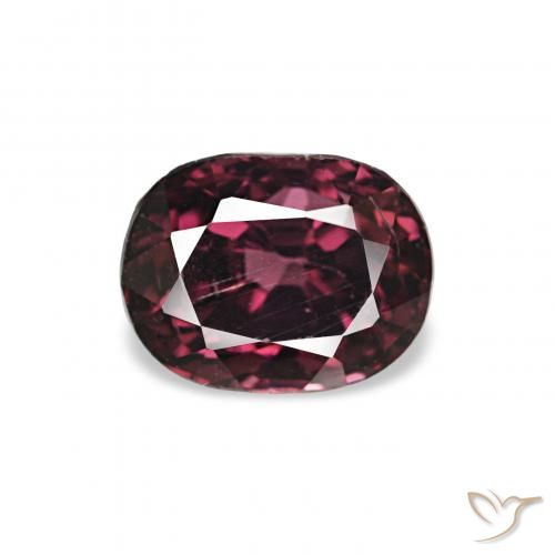 0.79ct Violet foncé Spinelle, Coussin, VS