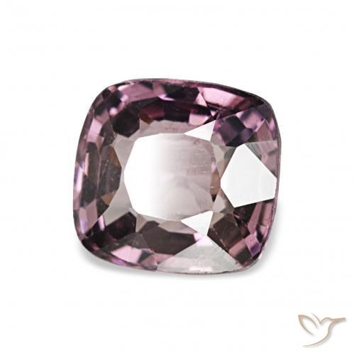 Spinelle Ton pourpre raisin naturelle Coussin, 1.30 ct, VVS-VS