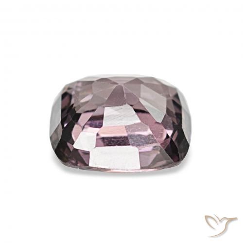 Spinelle Ton pourpre raisin naturelle Coussin, 1.30 ct, VVS-VS