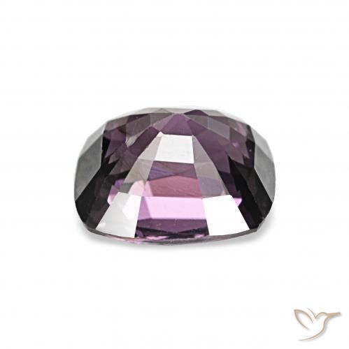 Spinelle Violet foncé naturelle Coussin, 1.13 ct, VVS-VS