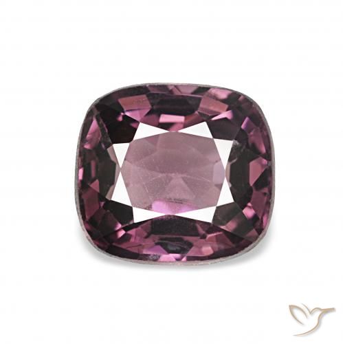 1.25ct Vin pourpre Spinelle, Coussin, VVS-VS