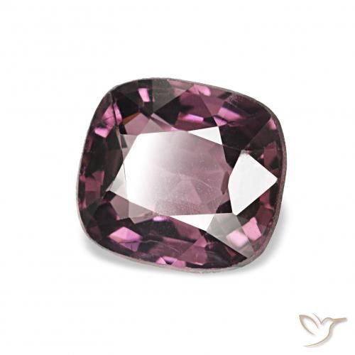 Spinelle Vin pourpre naturelle Coussin, 1.25 ct, VVS-VS