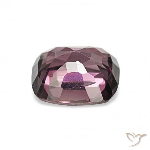 Spinelle Vin pourpre naturelle Coussin, 1.25 ct, VVS-VS