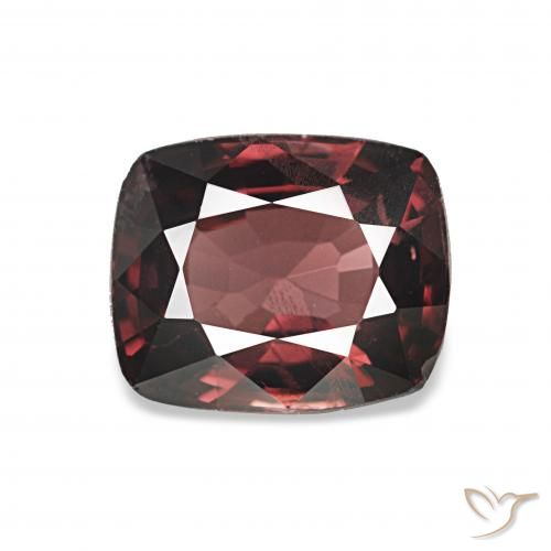 1.49ct Vin rouge Spinelle Pierres précieuses, Coussin, VVS-VS