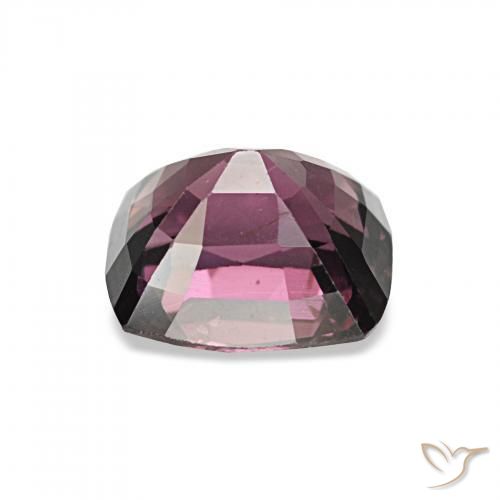 Spinelle Medium Dark-Purple naturelle Coussin, 1.76 ct, VVS-VS